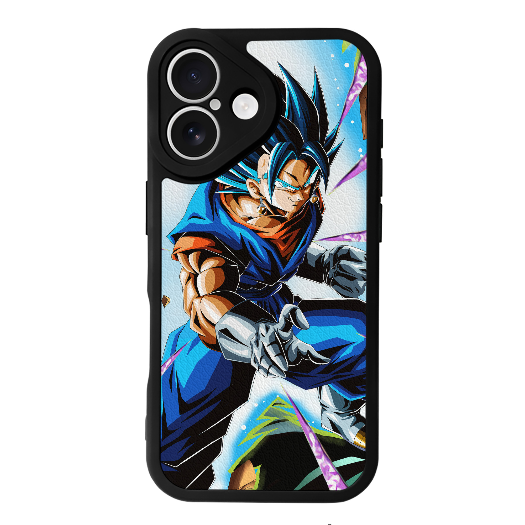 （画像用） ドラゴンボール DRAGON BALL 【iPhone 16シリーズ対応】シリコンスマホケース（レザー調） 材質：シリコン